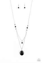 Load image into Gallery viewer, oak-sisters-jewelry-time-to-hit-the-roam-black-necklace-paparazzi-accessories-by-lisa