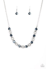 Load image into Gallery viewer, oak-sisters-jewelry-metro-majestic-blue-necklace-paparazzi-accessories-by-lisa