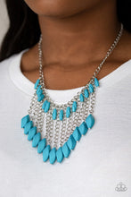 Load image into Gallery viewer, Paparazzi π Venturous Vibes - Blue Necklace