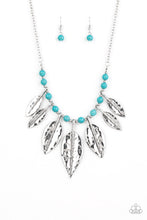 Load image into Gallery viewer, oak-sisters-jewelry-highland-harvester-blue-necklace-paparazzi-accessories-by-lisa
