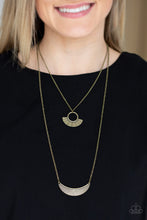Load image into Gallery viewer, Paparazzi 🔆 Tribal Trek - Brass Necklace