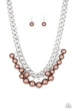Load image into Gallery viewer, oak-sisters-jewelry-get-off-my-runway-brown-necklace-paparazzi-accessories-by-lisa