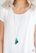 Load image into Gallery viewer, Paparazzi π Ultra Sharp - Green Necklace