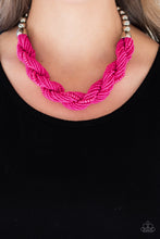 Load image into Gallery viewer, Paparazzi π Savannah Surfin - Pink Necklace