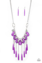 Load image into Gallery viewer, oak-sisters-jewelry-roaring-riviera-purple-necklace-paparazzi-accessories-by-lisa