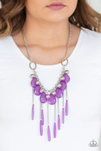 Load image into Gallery viewer, Paparazzi π Roaring Riviera - Purple Necklace