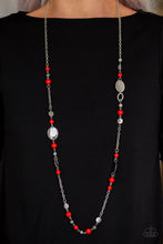 Load image into Gallery viewer, Paparazzi π Serenely Springtime - Red Necklace