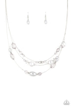 Load image into Gallery viewer, oak-sisters-jewelry-pacific-pageantry-silver-necklace-paparazzi-accessories-by-lisa