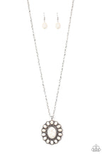Load image into Gallery viewer, oak-sisters-jewelry-rancho-roamer-white-necklace-paparazzi-accessories-by-lisa
