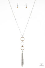 Load image into Gallery viewer, oak-sisters-jewelry-diva-in-diamonds-brown-necklace-paparazzi-accessories-by-lisa