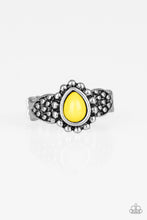 Load image into Gallery viewer, oak-sisters-jewelry-pep-talk-yellow-ring-paparazzi-accessories-by-lisa