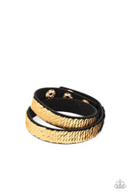 Load image into Gallery viewer, oak-sisters-jewelry-under-the-sequins-gold-bracelet-paparazzi-accessories-by-lisa