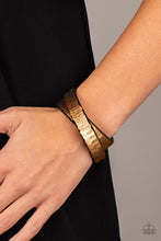 Load image into Gallery viewer, Paparazzi 🔆 Under The SEQUINS - Gold Bracelet