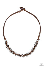 Load image into Gallery viewer, oak-sisters-jewelry-joy-riding-brown-mens necklace-paparazzi-accessories-by-lisa