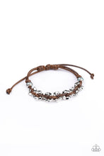 Load image into Gallery viewer, oak-sisters-jewelry-ride-the-rails-brown-mens bracelet-paparazzi-accessories-by-lisa