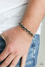 Load image into Gallery viewer, Paparazzi π Ride The Rails - Brown Mens Bracelet