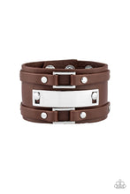 Load image into Gallery viewer, oak-sisters-jewelry-rural-ranger-brown-bracelet-paparazzi-accessories-by-lisa