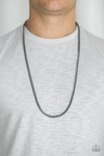 Load image into Gallery viewer, Paparazzi 🔆 Killer Crossover - Black Mens Necklace