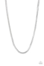 Load image into Gallery viewer, oak-sisters-jewelry-knockout-king-silver-mens necklace-paparazzi-accessories-by-lisa