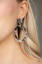 Load image into Gallery viewer, Paparazzi π Fish Out Of Water - White Post Earrings