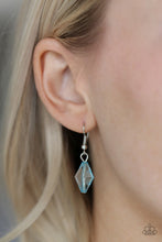 Load image into Gallery viewer, Paparazzi π GLOW And Steady Wins The Race - Blue Necklace