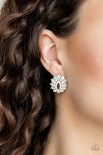 Load image into Gallery viewer, Paparazzi 🔆 Brighten The Moment - White Post Earrings