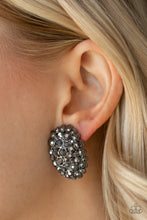 Load image into Gallery viewer, Paparazzi 🔆 Daring Dazzle - Black Post Earrings