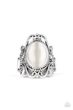 Load image into Gallery viewer, oak-sisters-jewelry-fairytale-flair-white-ring-paparazzi-accessories-by-lisa