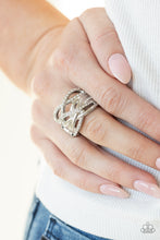 Load image into Gallery viewer, Paparazzi 🔆 High Rollin - White Ring