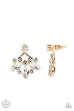 Load image into Gallery viewer, oak-sisters-jewelry-crystal-constellations-gold-post earrings-paparazzi-accessories-by-lisa