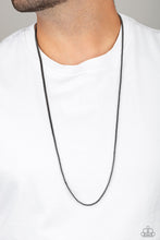 Load image into Gallery viewer, Paparazzi 🔆 Underground - Black Mens Necklace
