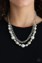 Load image into Gallery viewer, Paparazzi 🔆 5th Avenue Romance - White Necklace