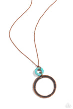 Load image into Gallery viewer, oak-sisters-jewelry-optical-illusion-copper-necklace-paparazzi-accessories-by-lisa