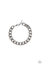 Load image into Gallery viewer, oak-sisters-jewelry-leader-board-black-mens bracelet-paparazzi-accessories-by-lisa