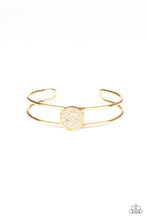 Load image into Gallery viewer, oak-sisters-jewelry-dial-up-the-dazzle-gold-bracelet-paparazzi-accessories-by-lisa