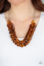 Load image into Gallery viewer, Paparazzi 🔆 Comin In HAUTE - Brown Necklace