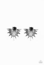 Load image into Gallery viewer, oak-sisters-jewelry-starry-light-black-post earrings-paparazzi-accessories-by-lisa