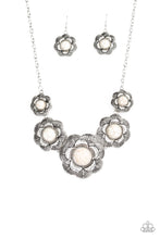 Load image into Gallery viewer, oak-sisters-jewelry-santa-fe-hills-white-necklace-paparazzi-accessories-by-lisa