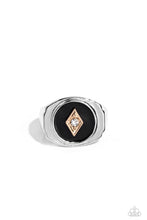Load image into Gallery viewer, oak-sisters-jewelry-alumni-black-ring-paparazzi-accessories-by-lisa
