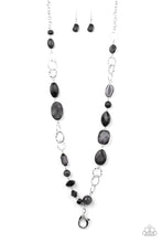 Load image into Gallery viewer, oak-sisters-jewelry-prismatic-paradise-black-lanyard-paparazzi-accessories-by-lisa