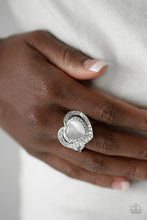 Load image into Gallery viewer, Paparazzi 🔆 What The Heart Wants - White Ring