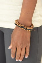Load image into Gallery viewer, Paparazzi 🔆 WEAVE It To Me - Brown Bracelet