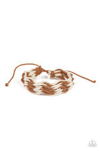 Load image into Gallery viewer, oak-sisters-jewelry-weave-high-and-dry-brown-bracelet-paparazzi-accessories-by-lisa