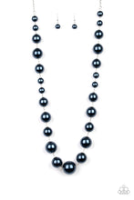Load image into Gallery viewer, oak-sisters-jewelry-pearl-prodigy-blue-necklace-paparazzi-accessories-by-lisa