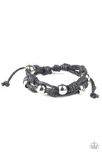 Load image into Gallery viewer, oak-sisters-jewelry-free-climb-black-bracelet-paparazzi-accessories-by-lisa