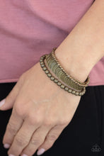 Load image into Gallery viewer, Paparazzi 🔆 LAYER It On Me - Brass Bracelet