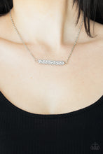 Load image into Gallery viewer, Paparazzi 🔆 Timelessly Twinkling - White Necklace