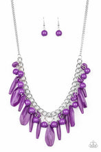 Load image into Gallery viewer, oak-sisters-jewelry-miami-martinis-purple-necklace-paparazzi-accessories-by-lisa