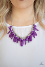 Load image into Gallery viewer, Paparazzi π Miami Martinis - Purple Necklace