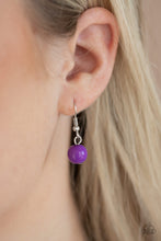 Load image into Gallery viewer, Paparazzi π Miami Martinis - Purple Necklace